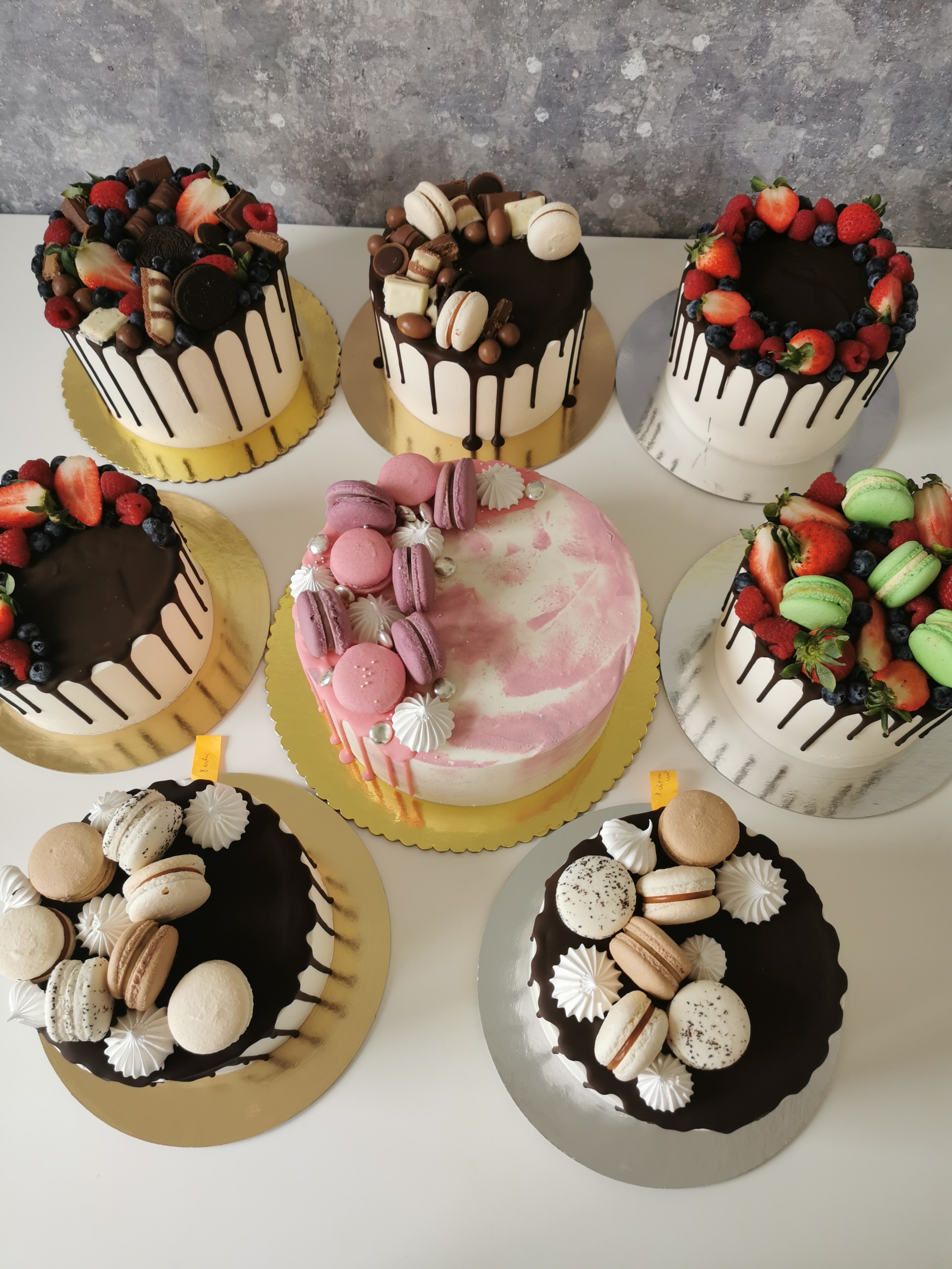 Főzött krémes torták